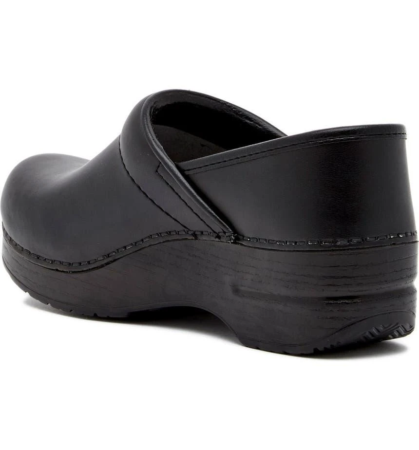 Dansko Professional Black Leather Clog 2