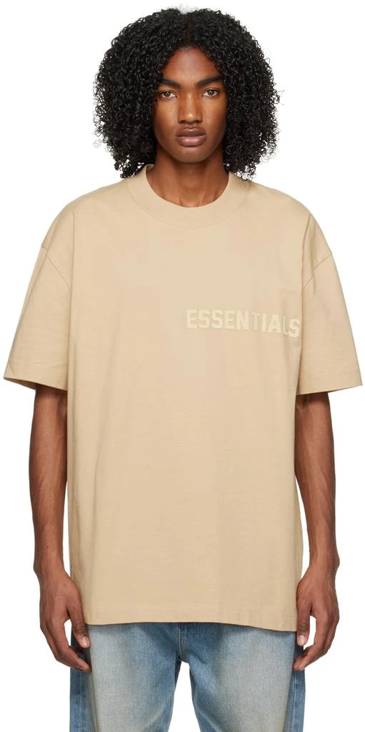 Fear of God ESSENTIALS SSENSE Exclusive Beige T-Shirt 1