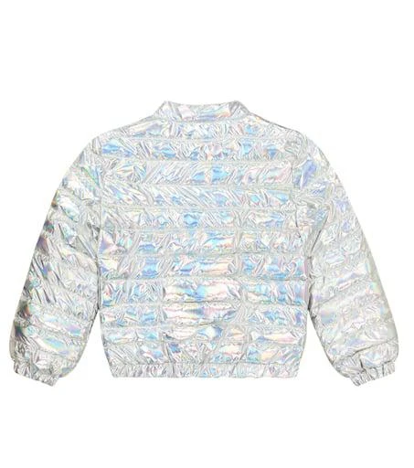 Balmain Quilted metallic jacket 4
