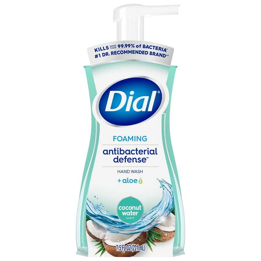 Dial Anti-Bacterial Defense, Foaming Hand Wash + Aloe Coconut Water 1