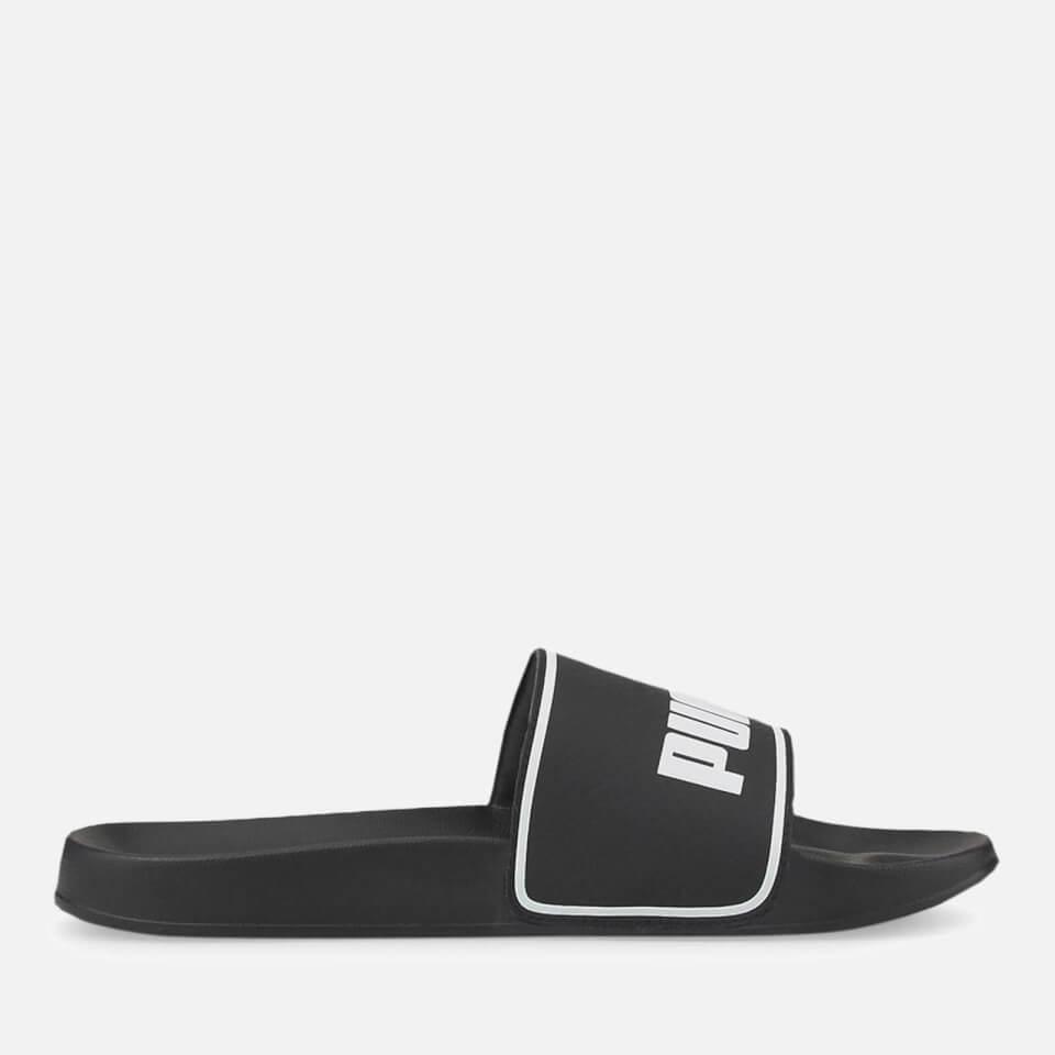 Puma PUMA LEADCAT 2.0 CONTRAST FAUX LEATHER SLIDERS