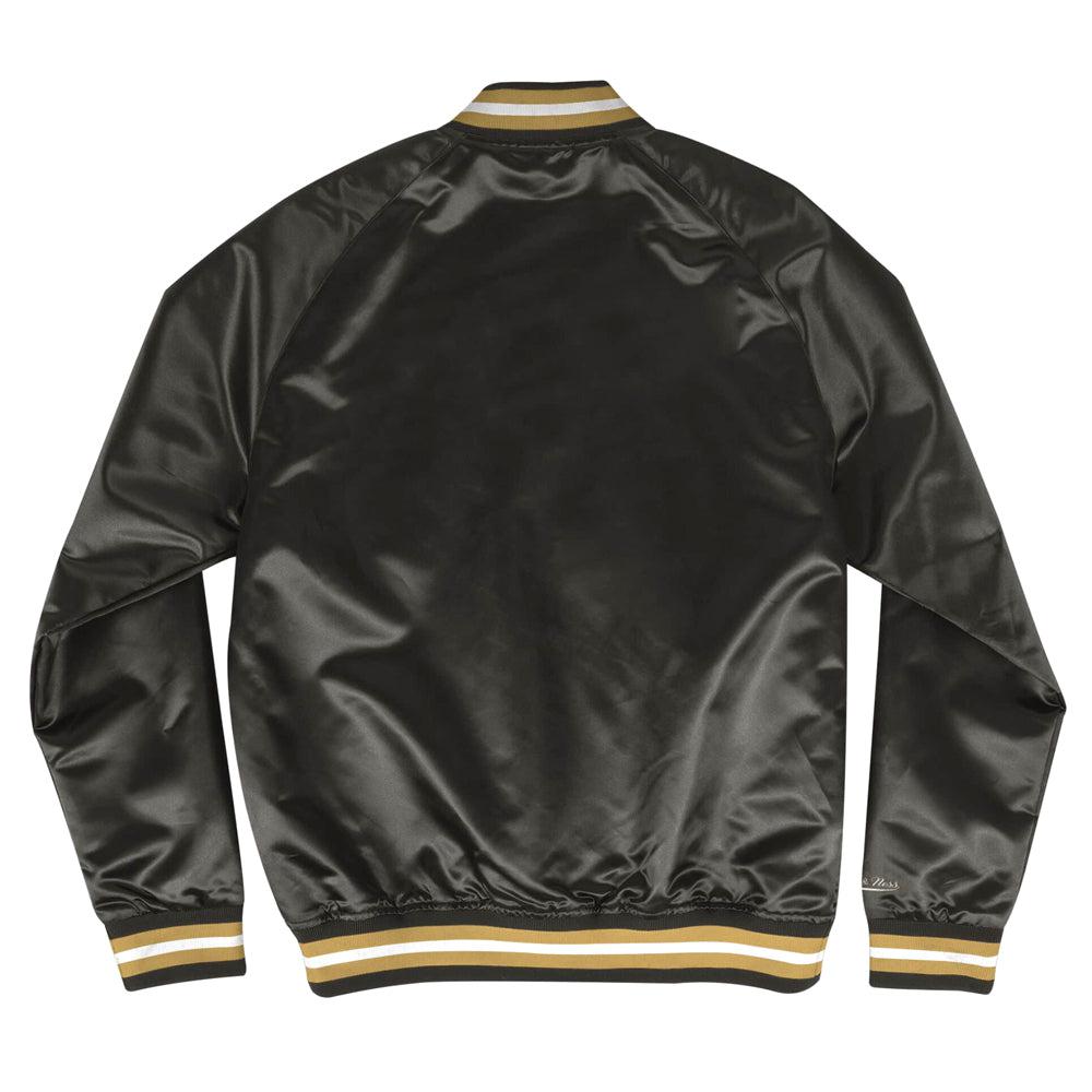Mitchell & Ness Lightweight Satin Button Up Jacket