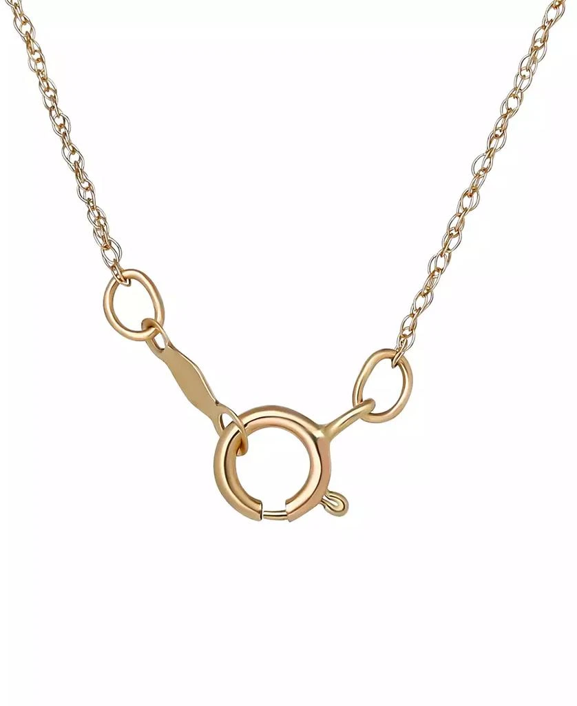 Disney Stitch Pendant Necklace in 10k Yellow Gold 4