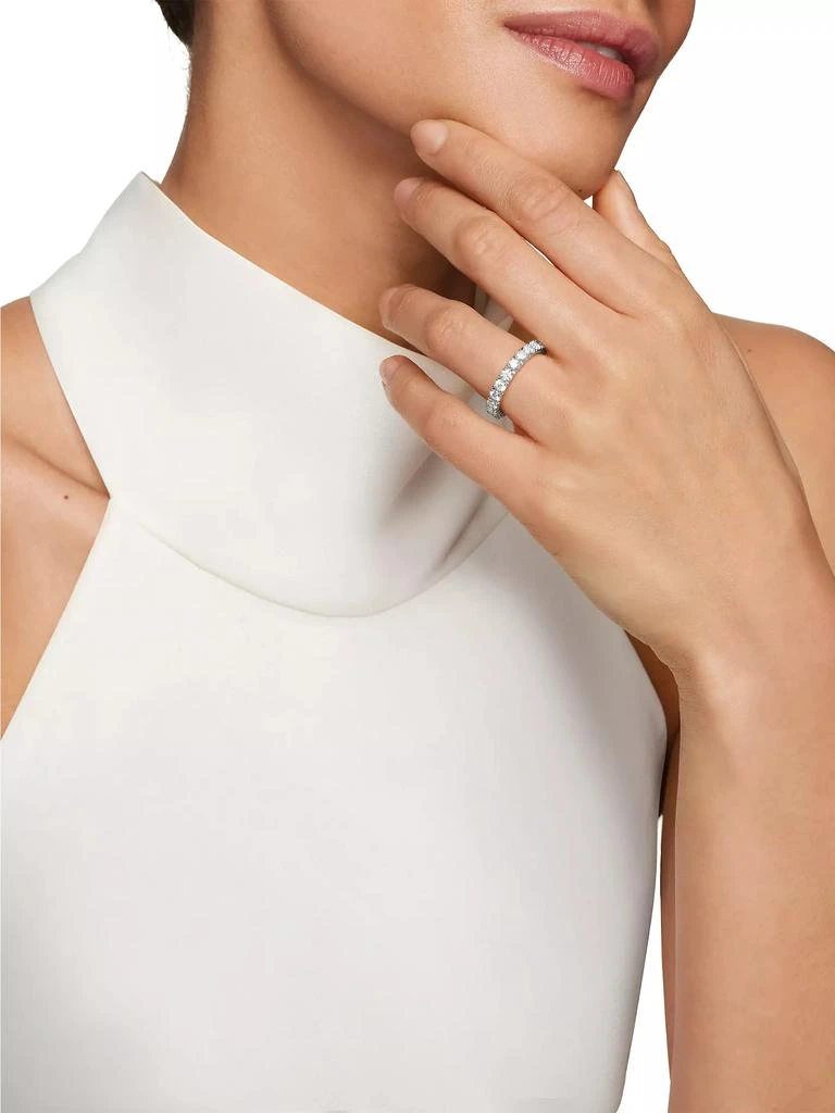 David Yurman Eden Eternity Band Ring in Platinum 6
