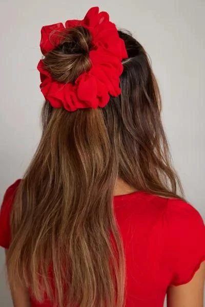Urban Outfitters Oversized Chiffon Scrunchie 1