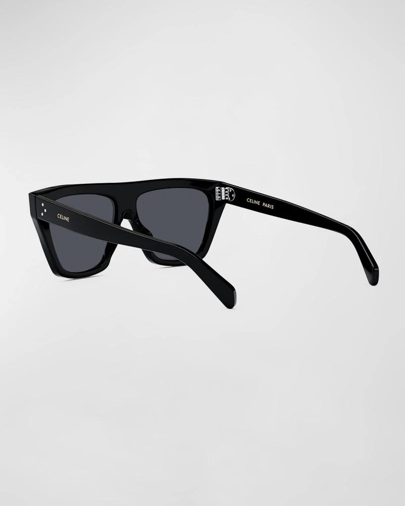 Celine Bold 3 Dots Square Acetate Sunglasses 2