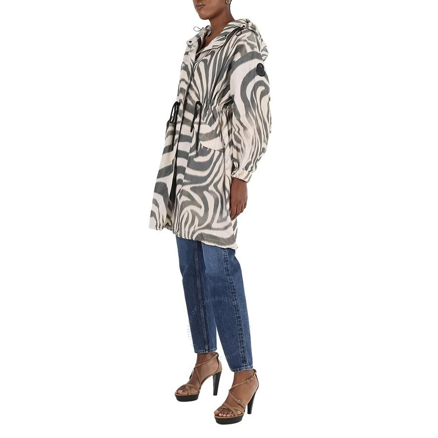 Moncler Zebra-print Achird Long Parka Coat 3