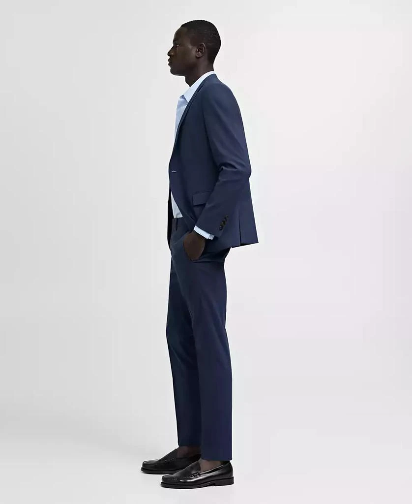 Mango Men's Stretch Fabric Super Slim-Fit Suit Pants 5