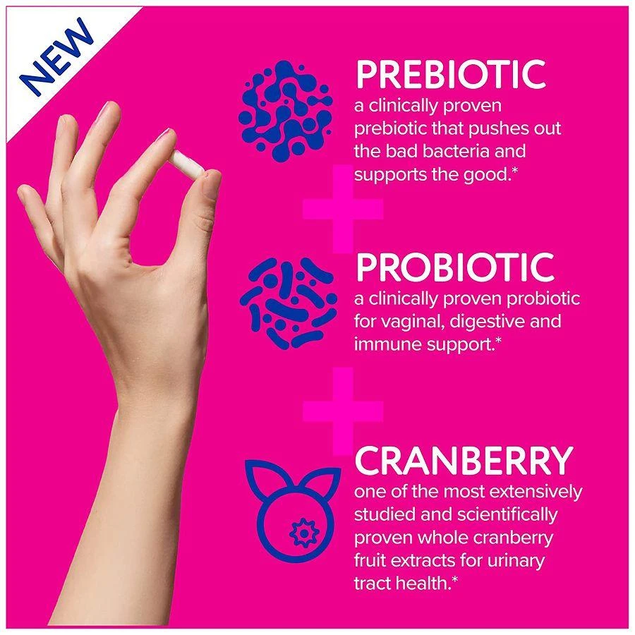 Florajen Triple Action Women's Probiotic, Prebiotic, & Postbiotic 8
