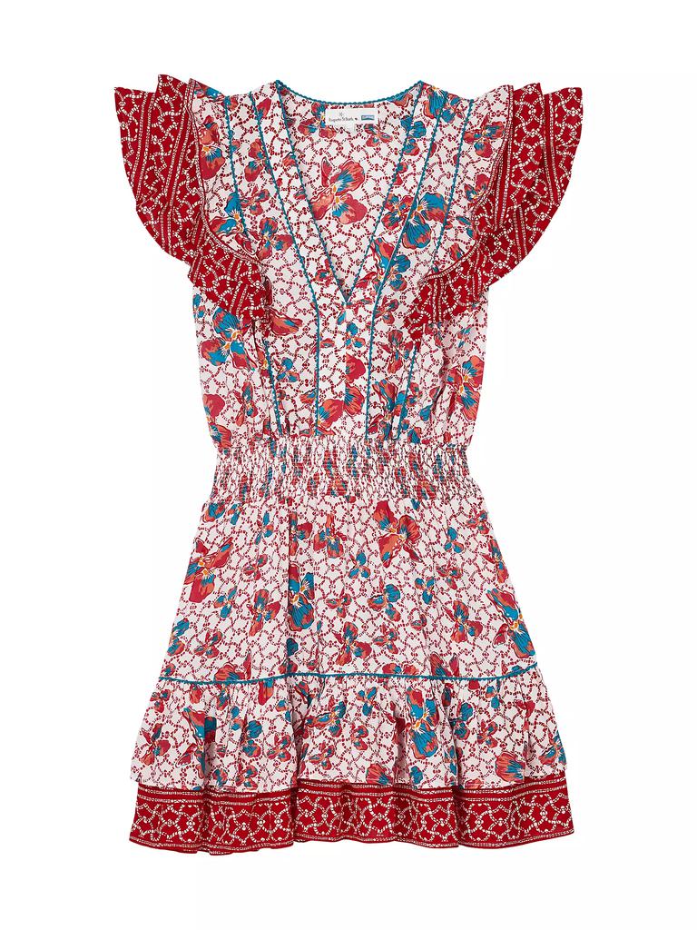 Vilebrequin Vilebrequin x Poupette St Barth Camila Ruffled Minidress