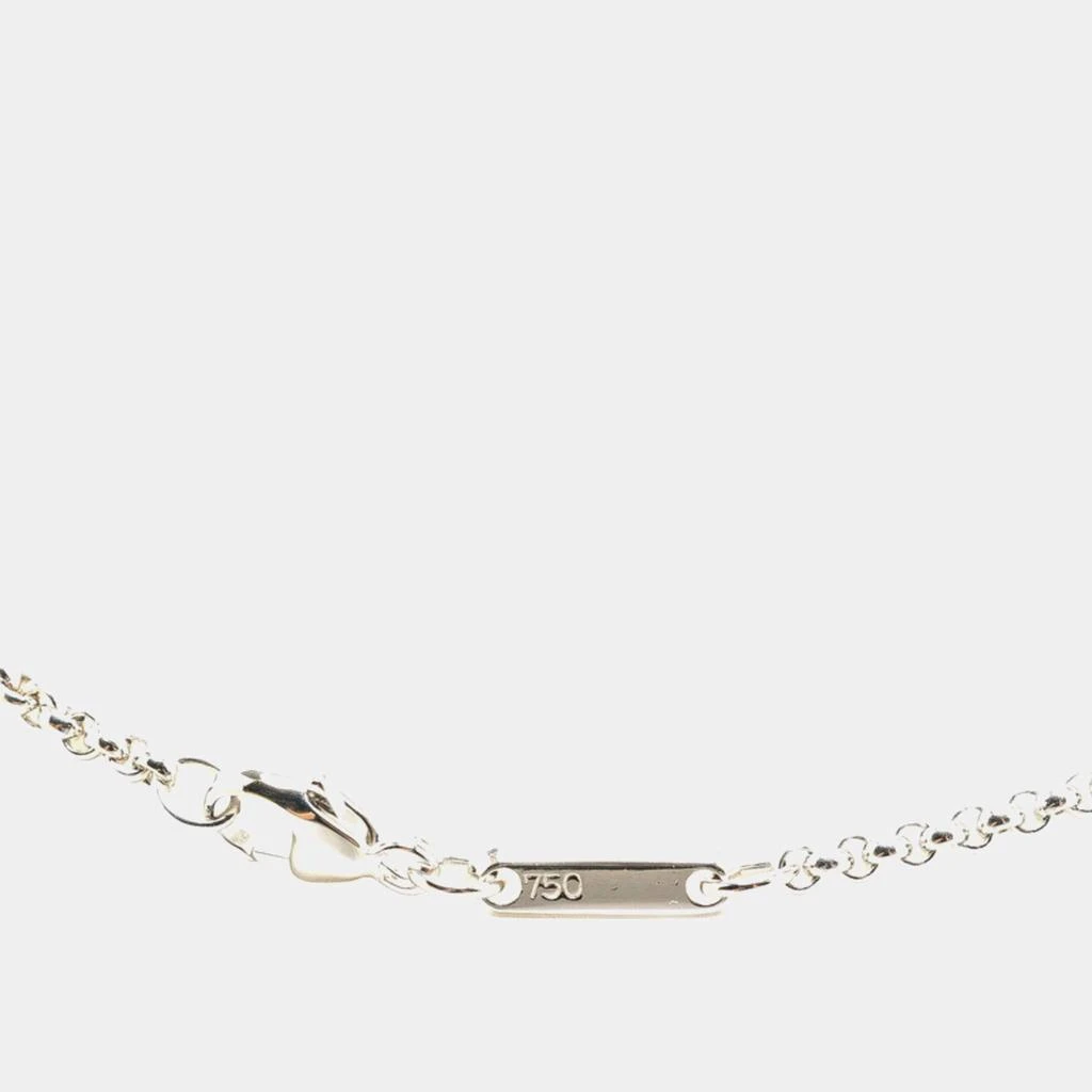 Chopard Chopard 18K White Gold and Diamond Happy Diamonds Heart Pendant Necklace 3