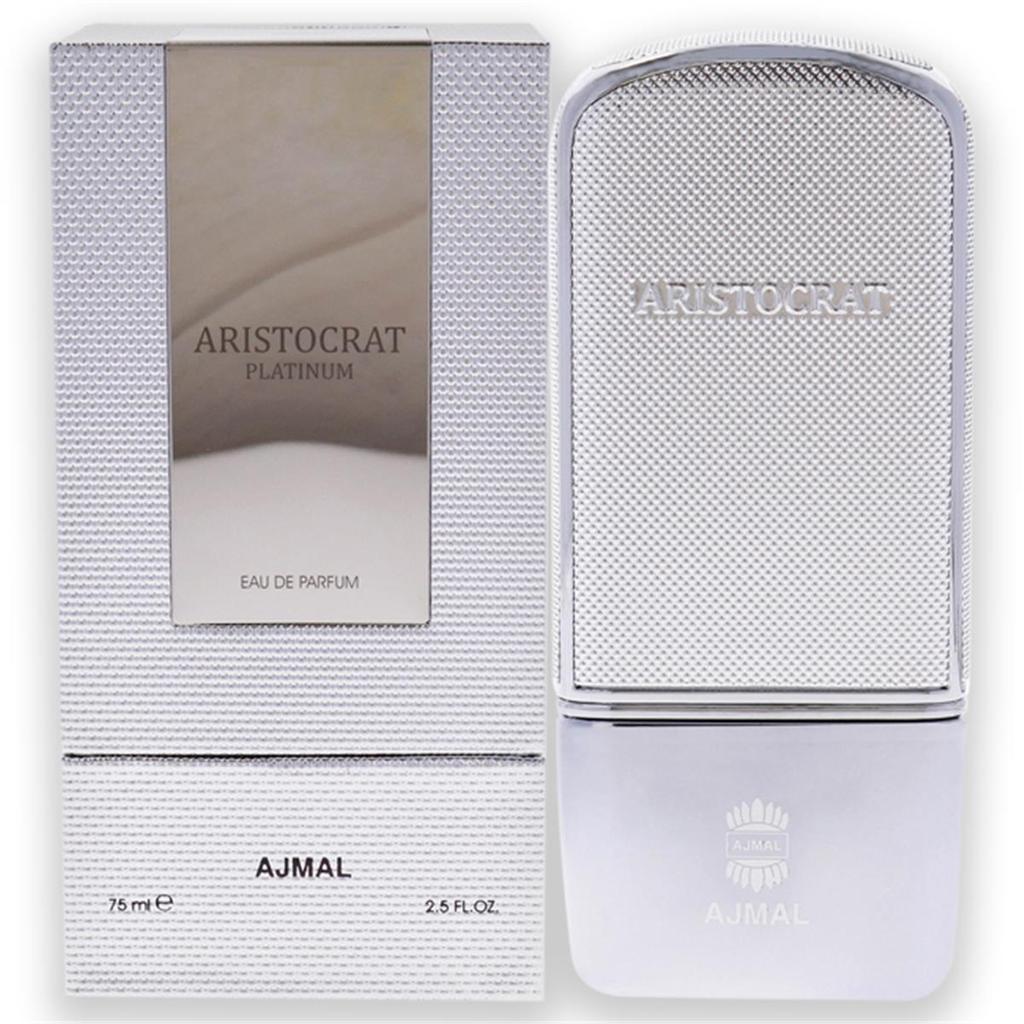 AJMAL 2.5 oz Aristocrat Platinum Eau de Parfum Spray by  for Men