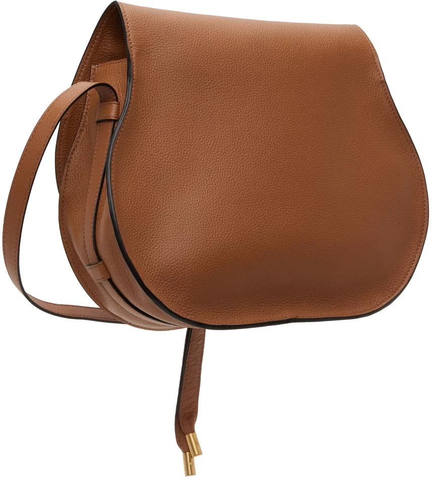 Chloé Tan Medium Marcie Saddle Bag 3