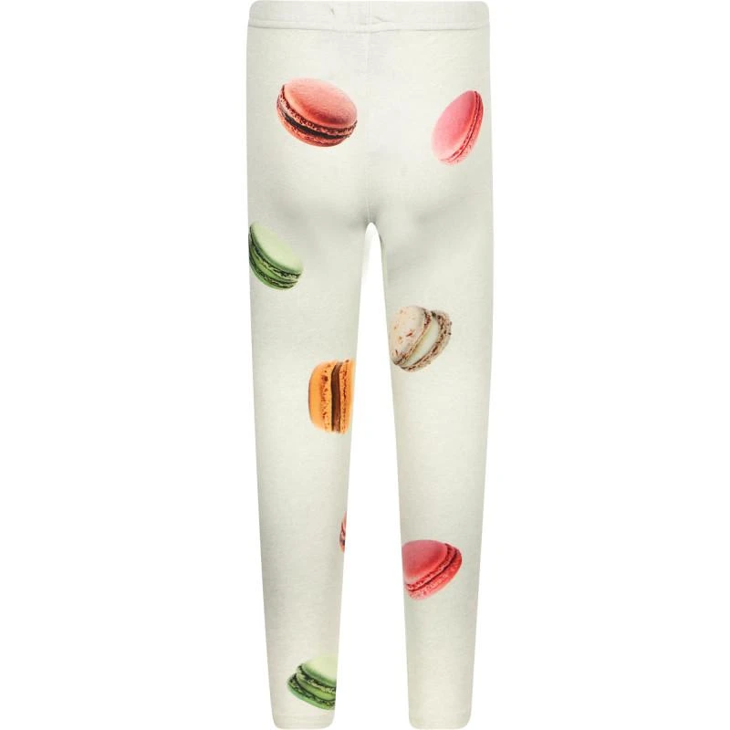 Snurk Macarons print organic cotton leggings in light green 2