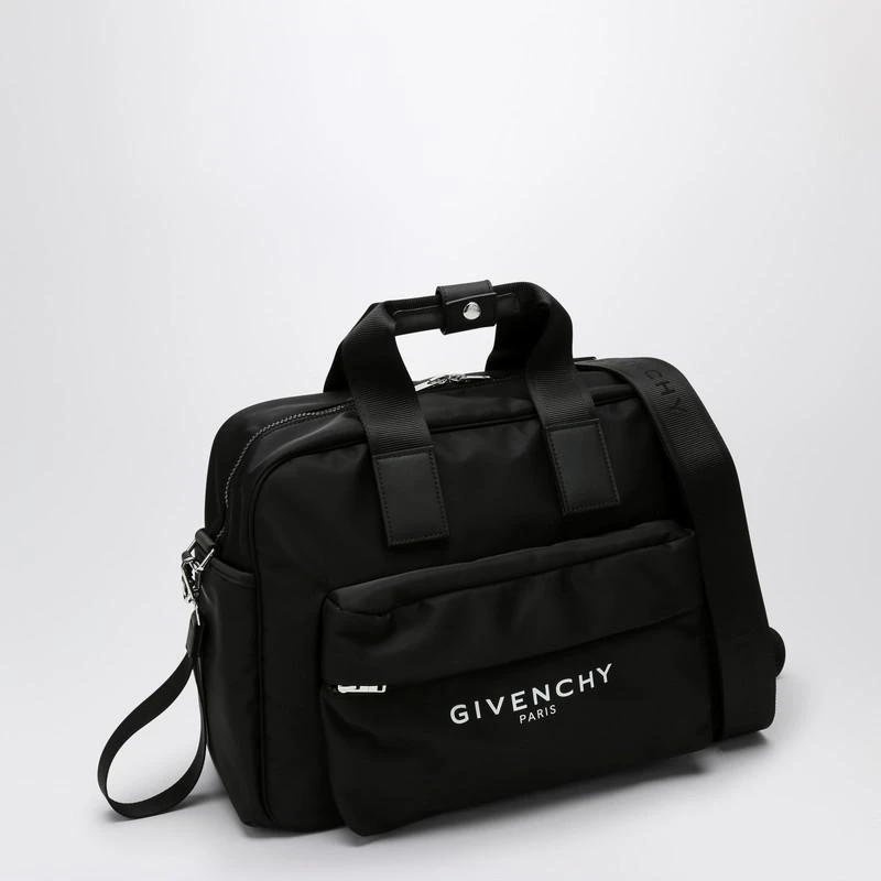 Givenchy Black baby changing bag with logo 3