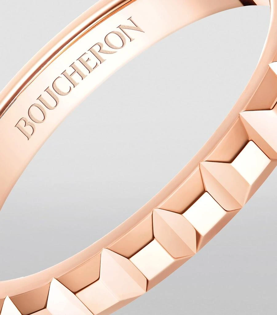 Boucheron Rose Gold Quatre Clou de Paris Wedding Band 3
