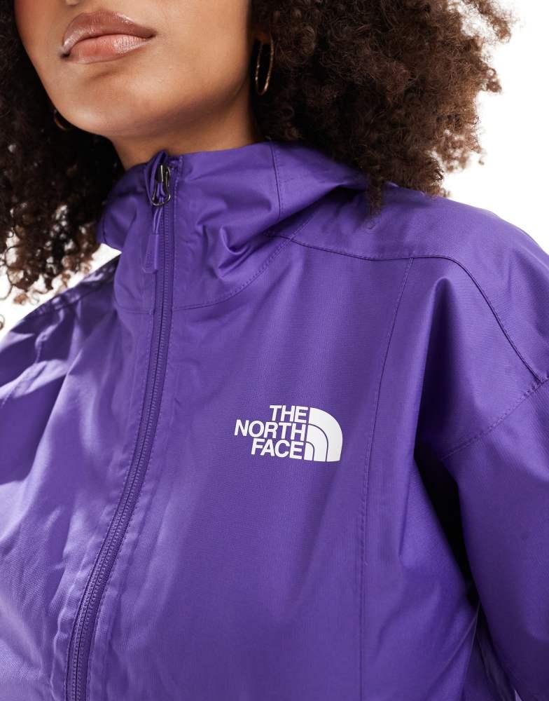 The North Face The North Face Quest waterproof cropped jacket in purple