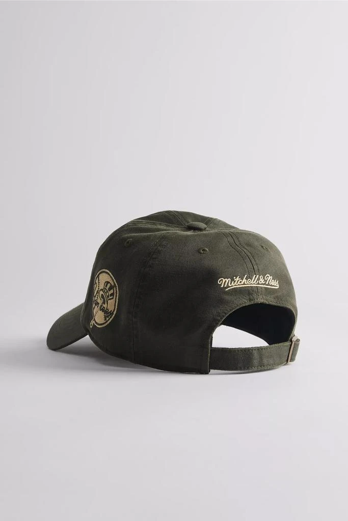 Mitchell & Ness Mitchell & Ness MLB New York Yankees Leather Dad Hat 3