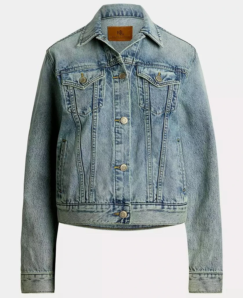 Ralph Lauren Women
s Denim Trucker Jacket 6