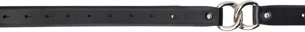 Toga Pulla Black Ring Chain Belt