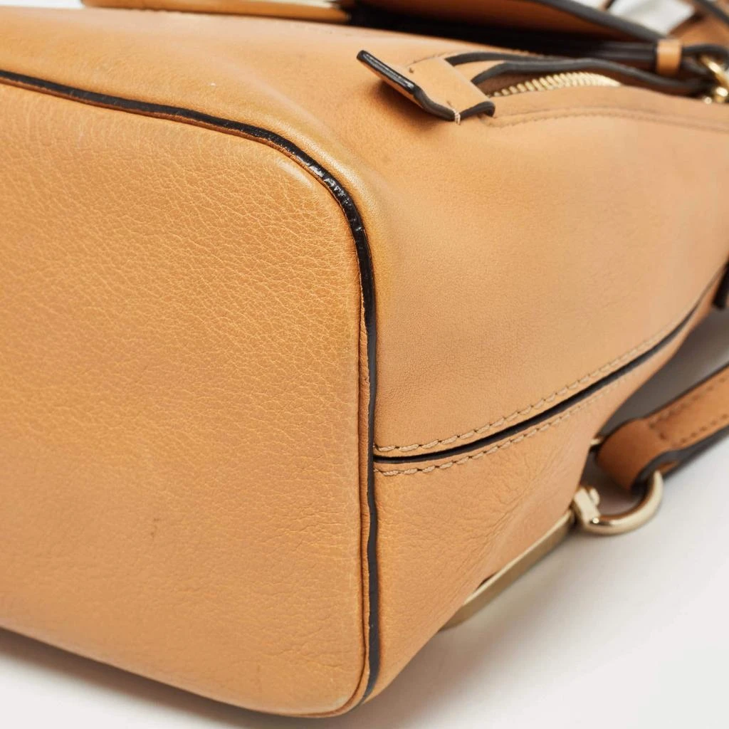 Chloé Chloe Tan Leather and Suede Mini Faye Daye Backpack 14