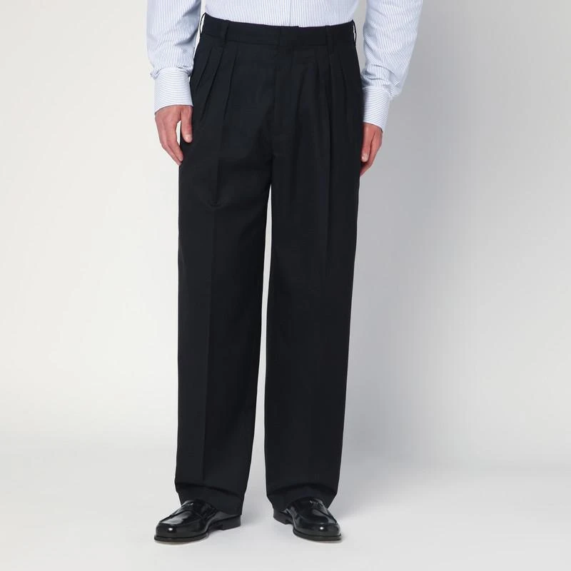 Kenzo Black wool trousers 1