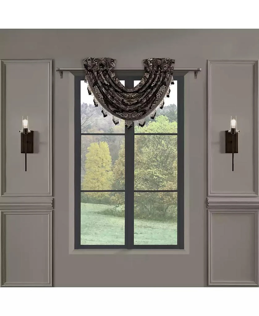 J Queen New York Windham Waterfall Window Valance, 49" x 33" 4