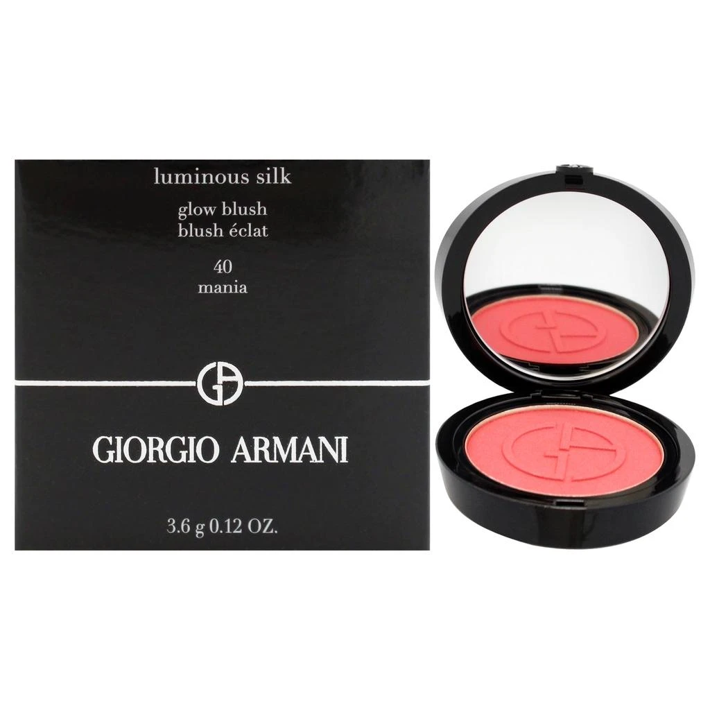 Giorgio Armani Luminous Silk Glow Blush - 40 Mania by  for Women - 0.12 oz Blush 1
