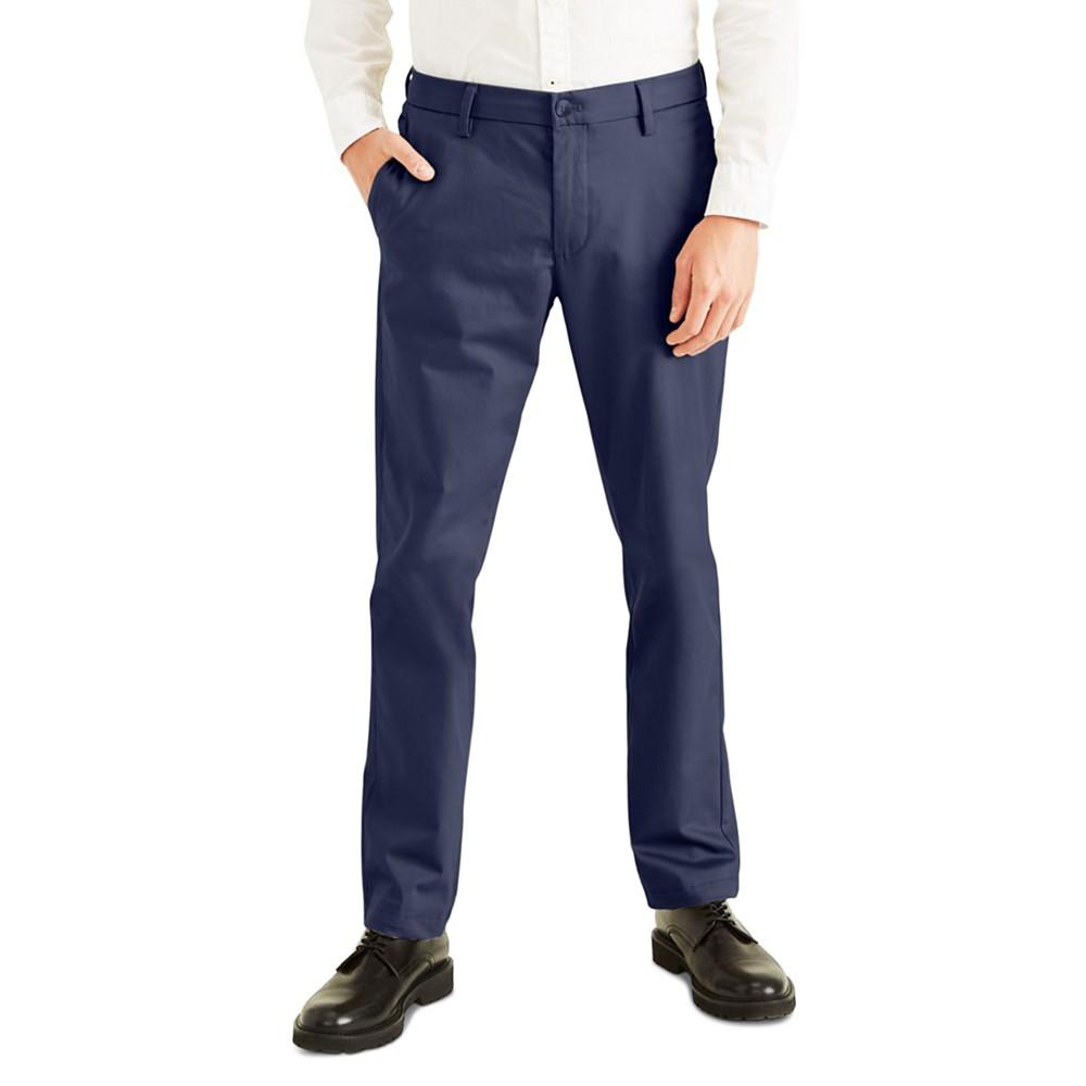 Dockers Men's Signature Slim Fit Iron Free Khaki Pants with Stain Defender