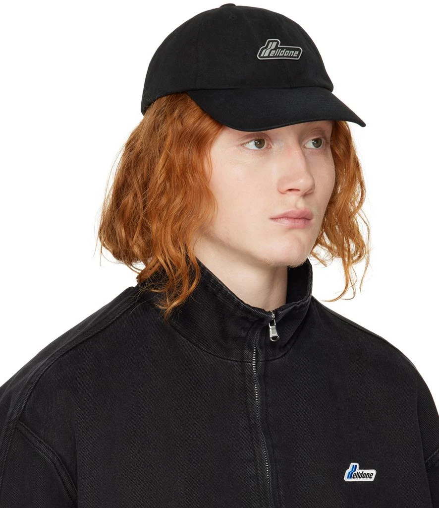 We11done Black Wappen Cap 2