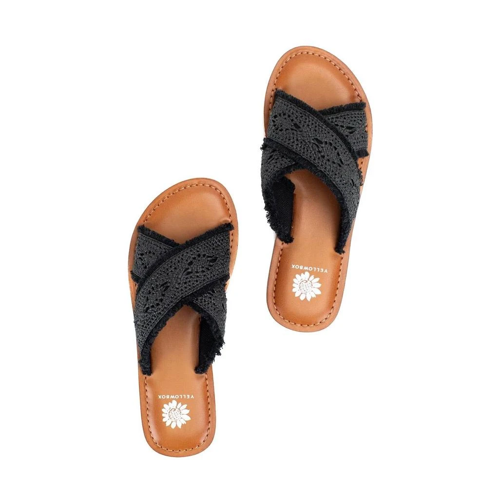 Yellow Box Deska Black Crisscross Sandal 1