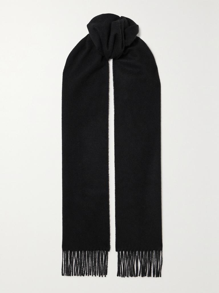 小物 Johnstonsor of Elgin Wool scarf & pocket square Johnstons Of Elgin Orange in Wool