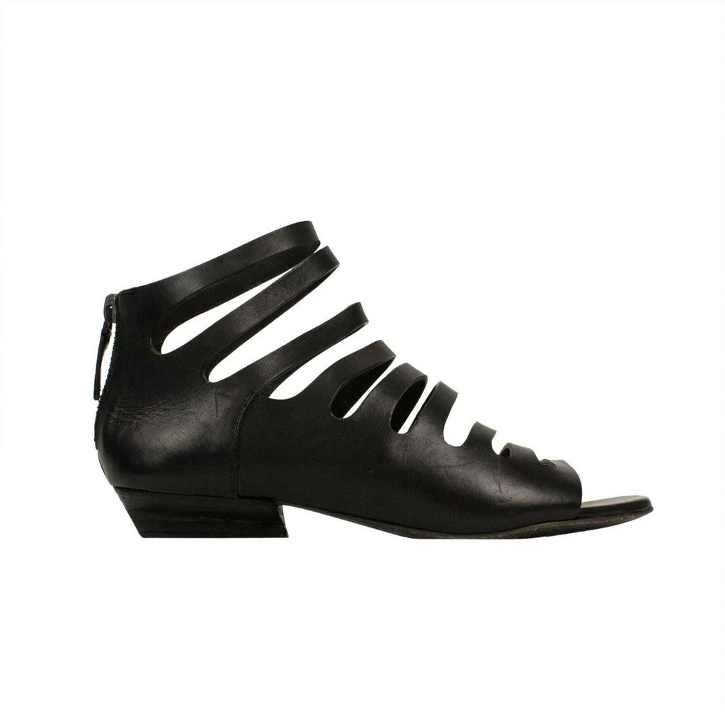 Marsell Marsell 'Sandaletto' Calf Skin Leather Heels Sandals - Black 3