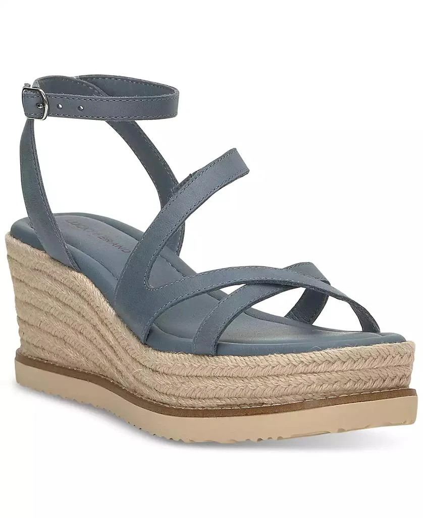 Lucky Brand Women's Carolie Strappy Espadrille Wedge Sandals 1