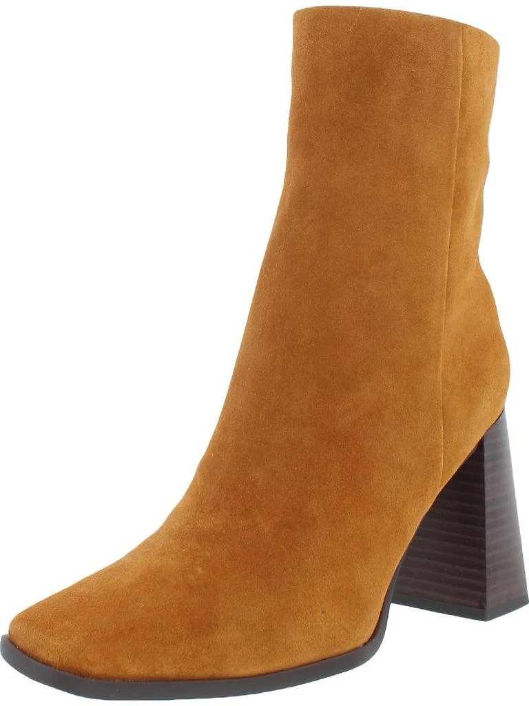 Sam Edelman Ivette Womens Suede Square Toe Ankle Boots 6