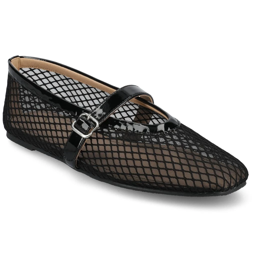 JOURNEE Journee Women's Casha Mesh Dress Flats 1