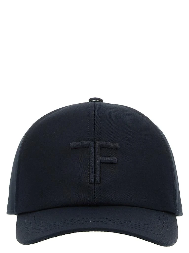 Tom Ford Tom Ford Logo-Embroidered Curved Peak Baseball Cap 1