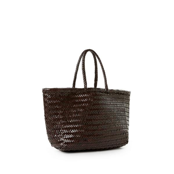 DRAGON DIFFUSION Sac cabas Bamboo en cuir