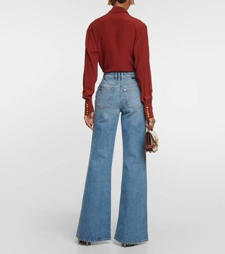 Balmain High-rise flared jeans 3
