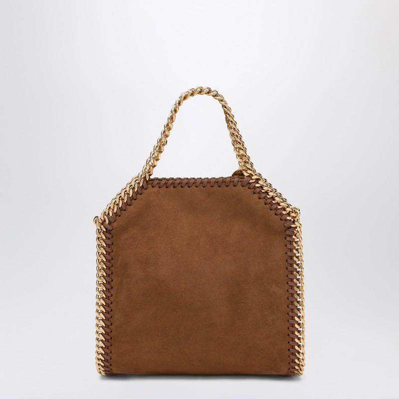 Stella McCartney Stella McCartney Brandy Coloured Micro Falabella Tote Bag