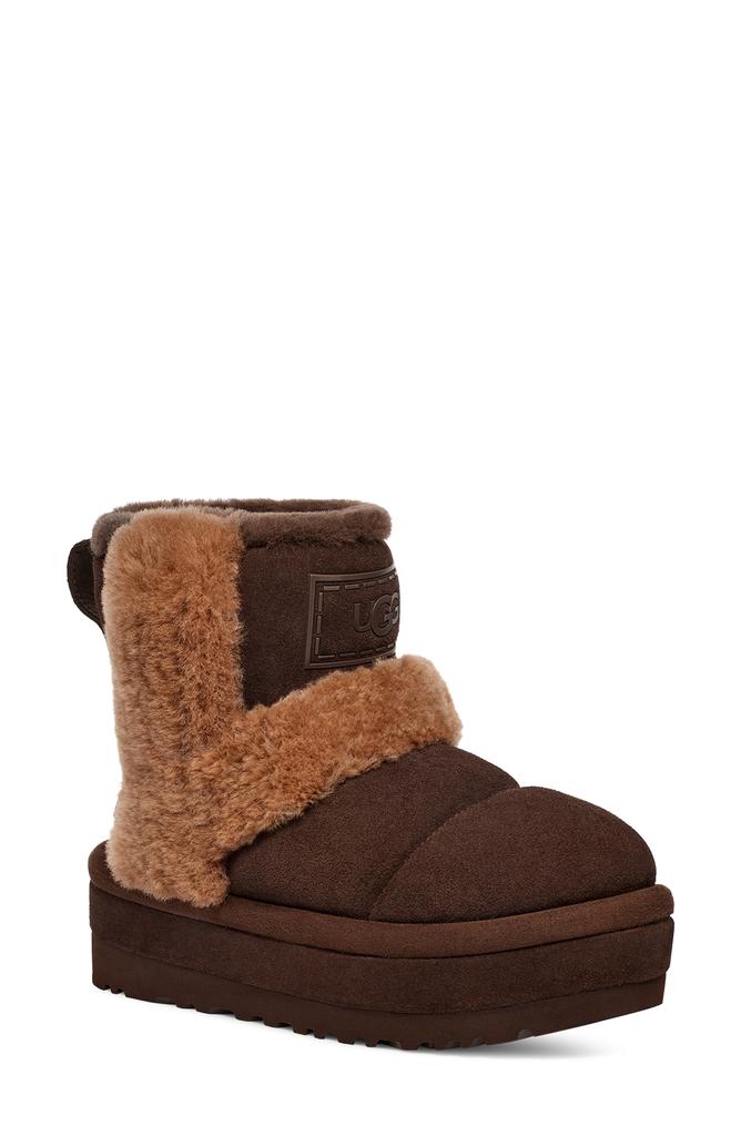 UGG Classic Chillapeak Genuine Shearling Trimmed Boot