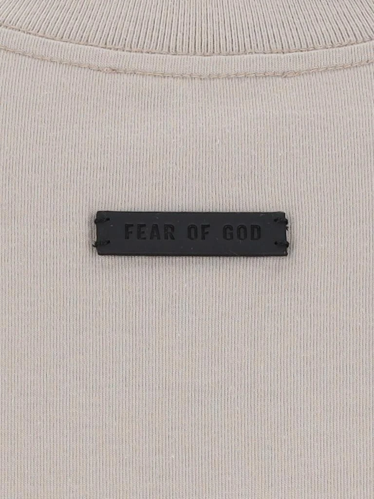 Fear of God Fear Of God Eternal Logo Flocked Crewneck T-Shirt 5