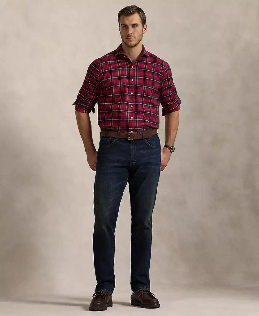 Ralph Lauren Men's Big & Tall Plaid Twill Shirt 4