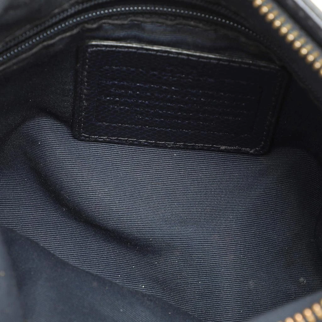 Coach Coach Navy Blue Leather Mini Chirstie Top Zip Tote 7