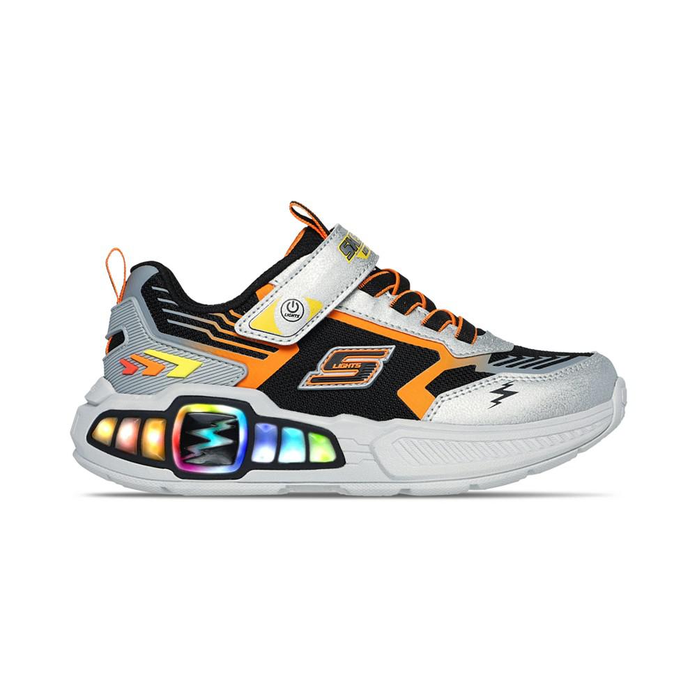 Skechers Little Boys Lights- Light Storm 3.0 Light-Up Adjustable Strap Closure Athletic Sneakers from Finish Line