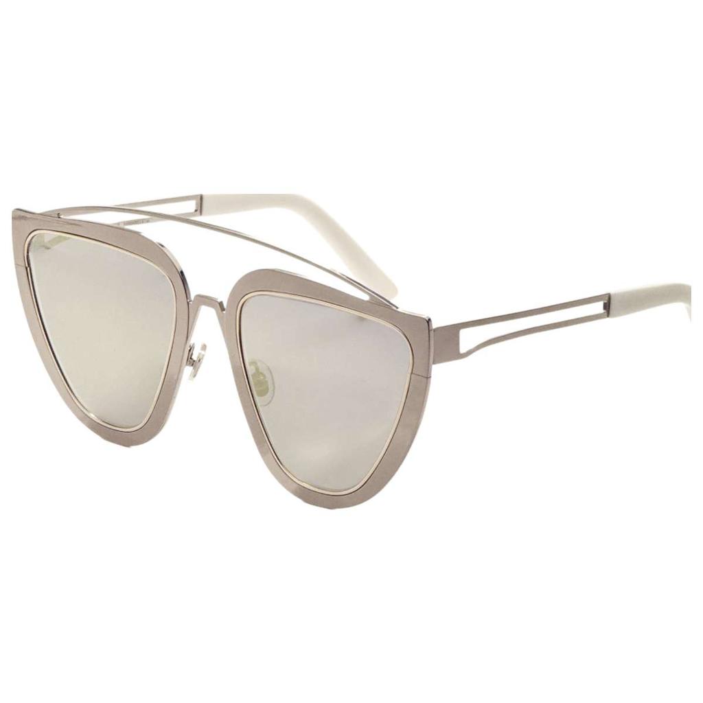 Irresistor Irresistor Women's Grey Geometric Sunglasses