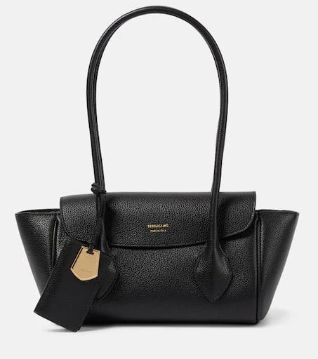 Salvatore Ferragamo East-West leather tote bag 1