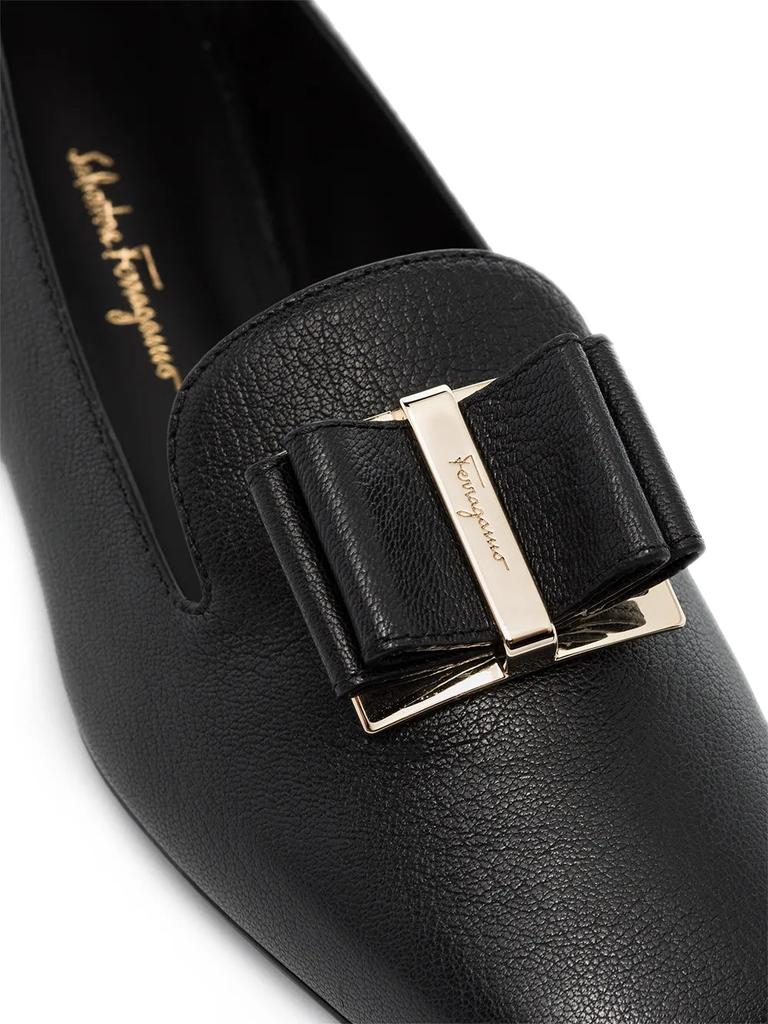 Salvatore Ferragamo Ferragamo Zaneta Double-Bow Moccasins