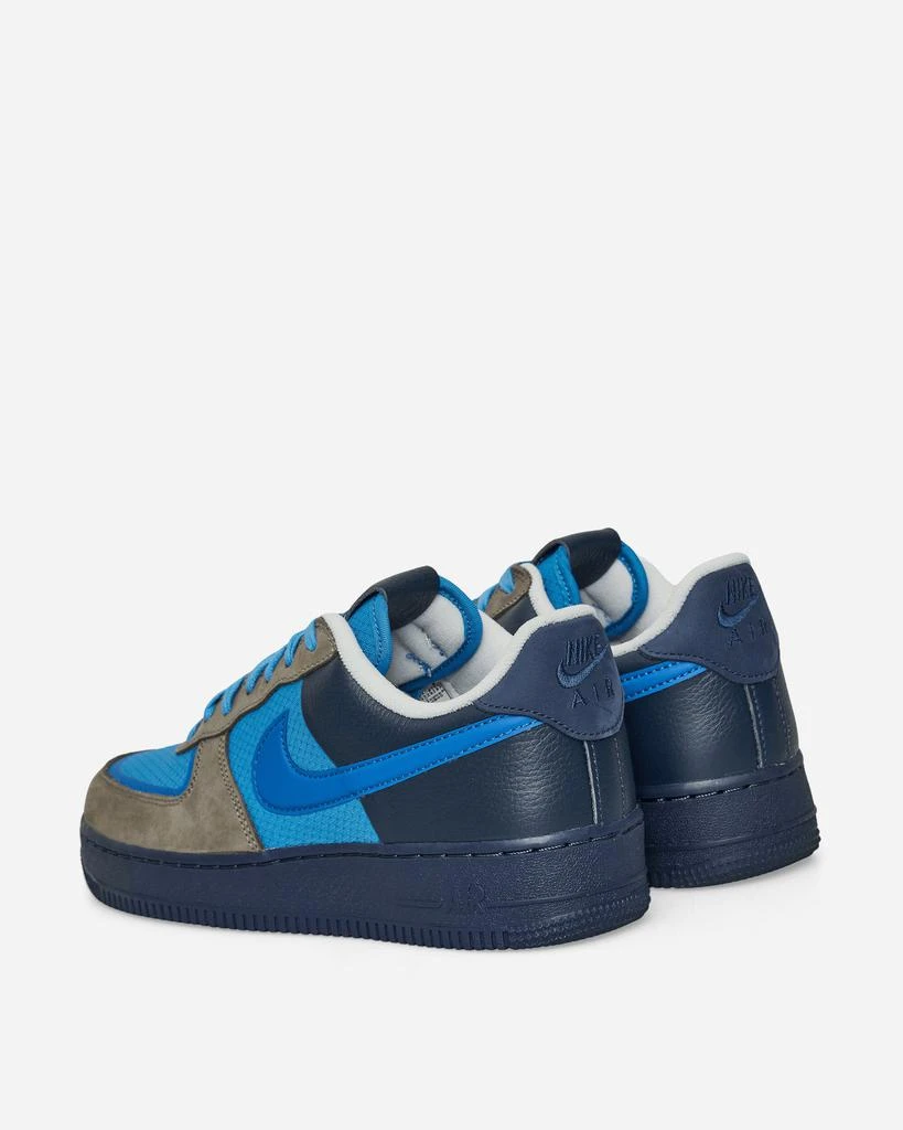 NIKE Stash Air Force 1 Low Sneakers Soft Grey / Harbor Blue 4