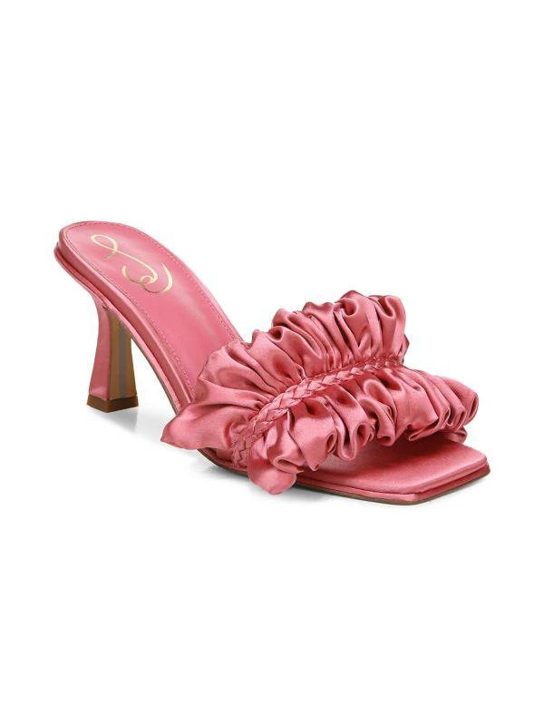Sam Edelman Kady Ruched Heel Sandals 2